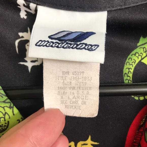 Vintage Mens XL WoodenDog dragon shirt - Picture 3 of 3